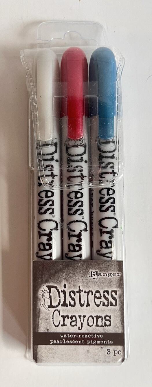 Tim Holtz Distress Crayons, Holiday Set #5